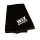 Black Grommeted Microfiber Towel